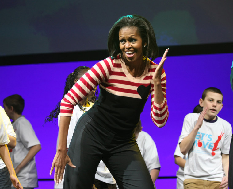 First Lady Michelle Obama kicks off her